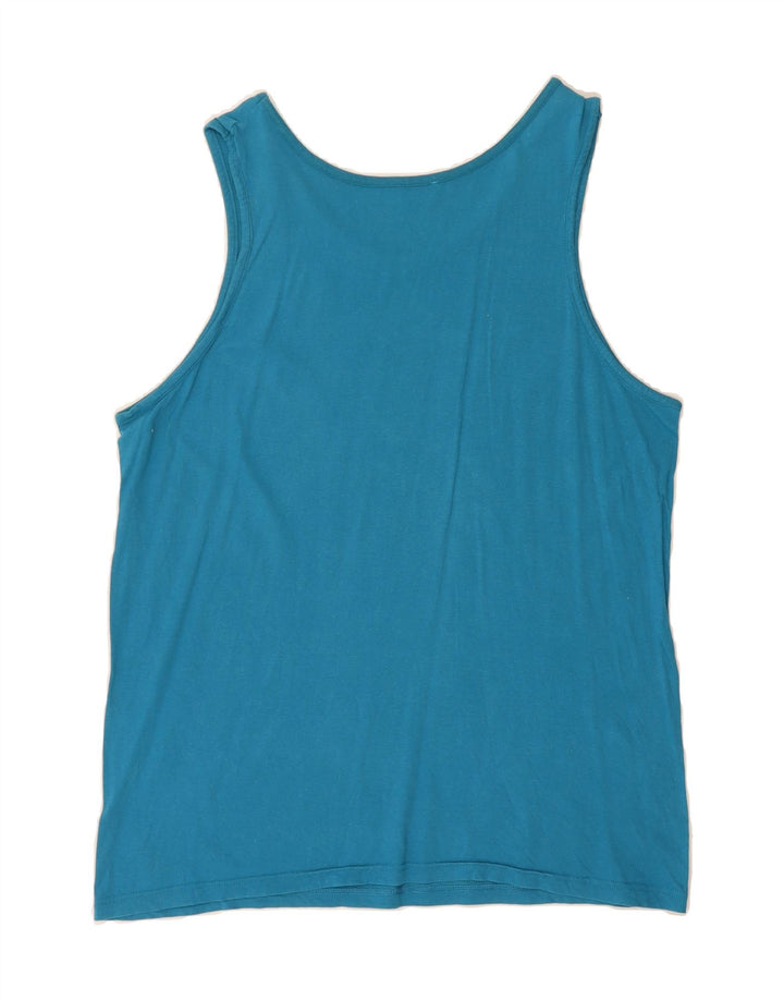 KAPPA Womens Vest Top UK 18 XL Blue Cotton Vintage Kappa and Second-Hand Kappa from Messina Hembry 