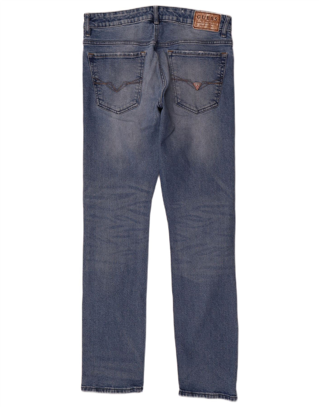 Guess Jean Slim Homme W31 L32 Bleu Coton