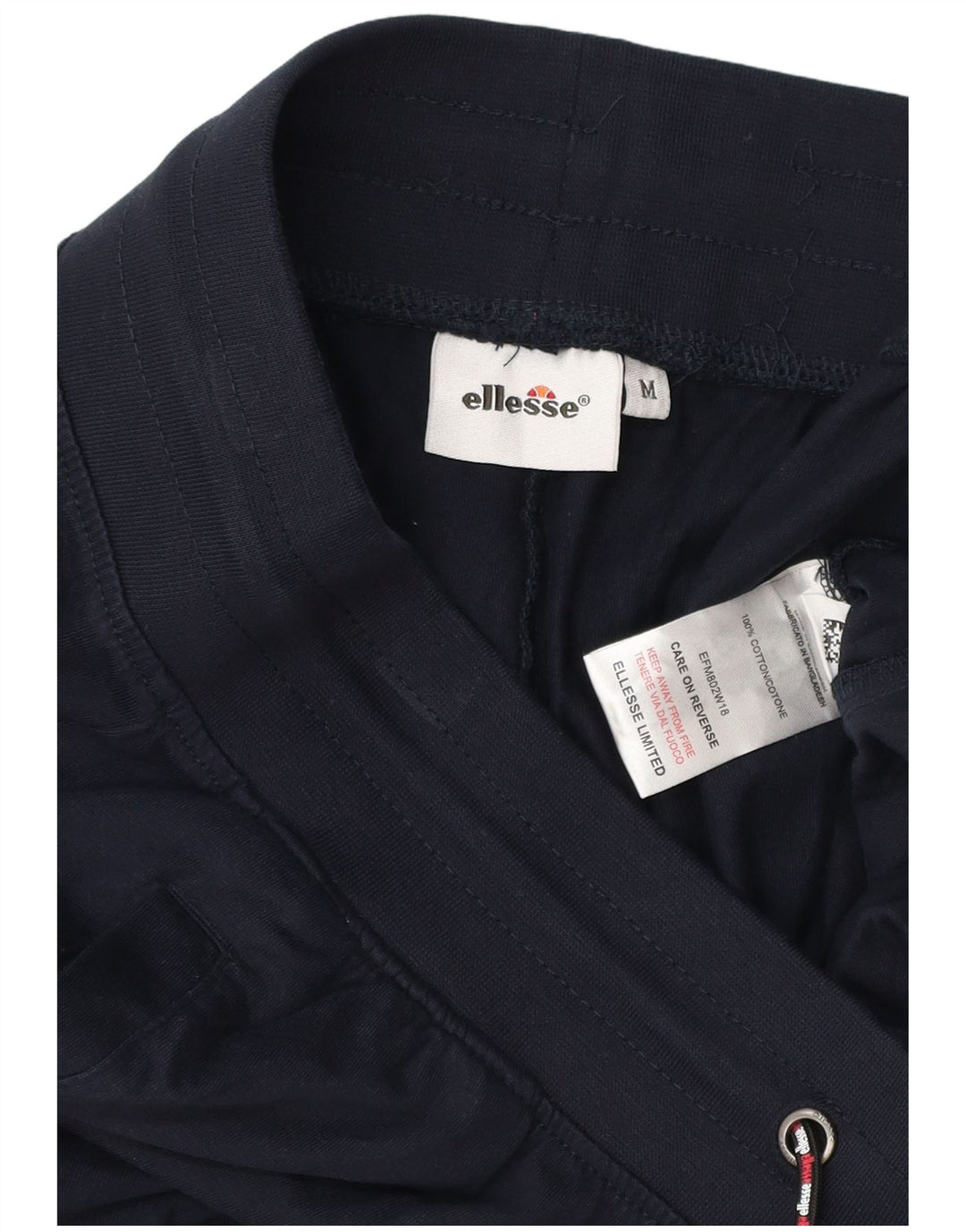 Pantaloni da tuta grafici da uomo Ellesse Joggers medio cotone blu navy