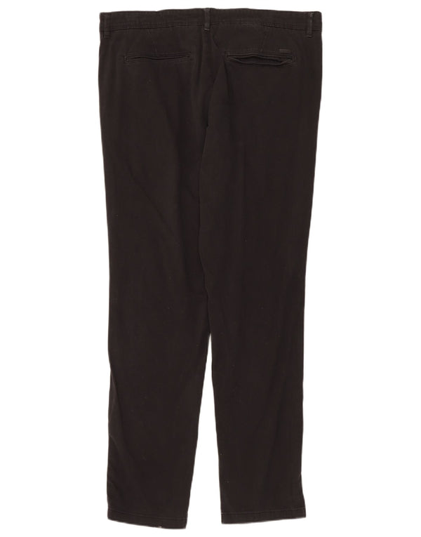 Jack & Jones Mens Slim Chino Pantalones W36 L32 Negro