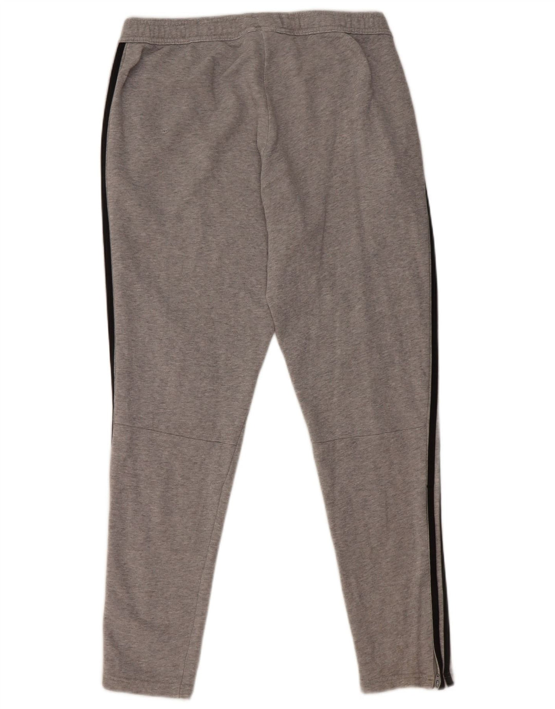 Adidas Mens Tracksuit Trousers Medium Grey Cotton