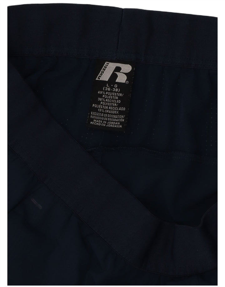 RUSSELL ATHLETIC Herre Dri-Power sportsshorts Store marineblå polyester