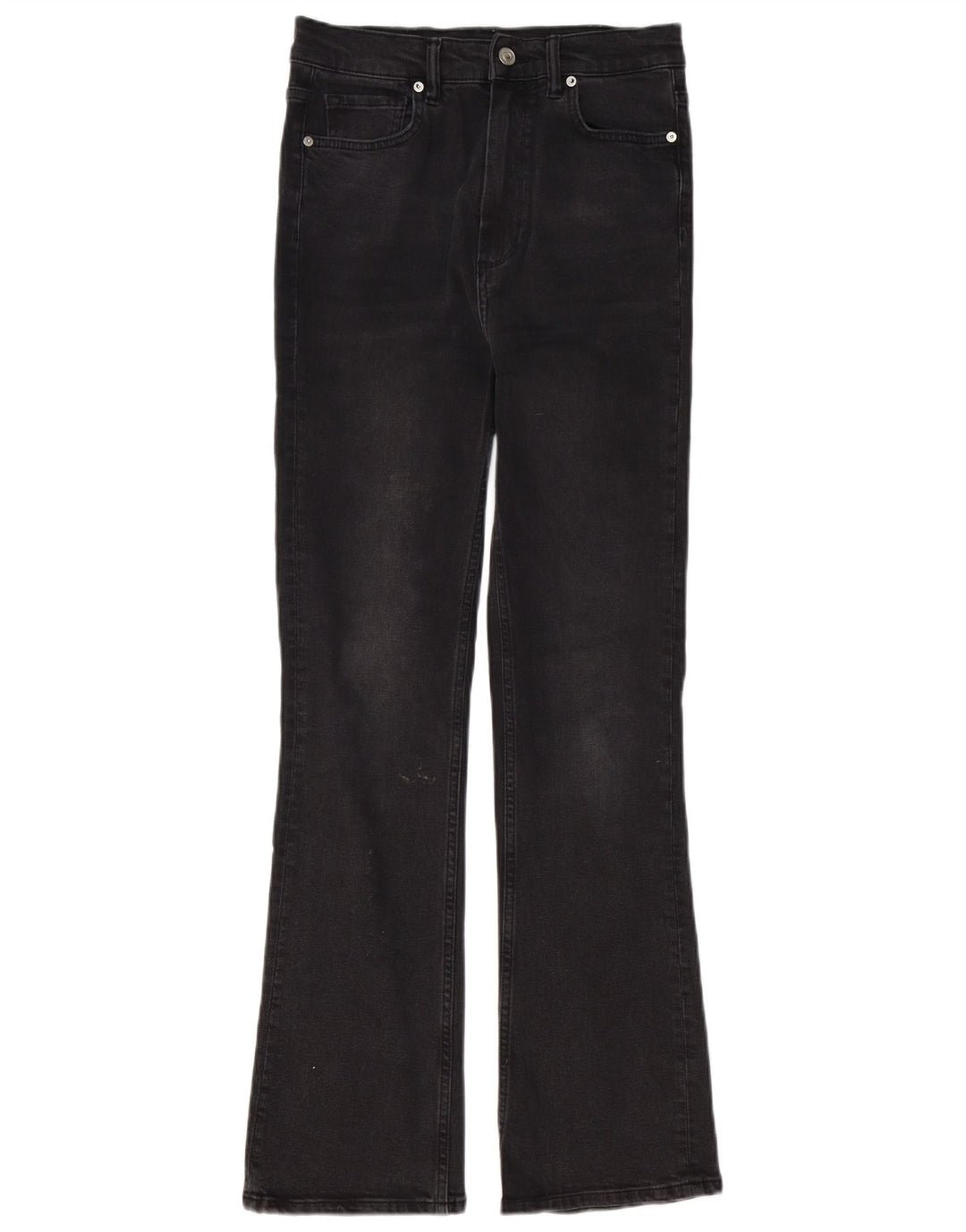ALL SAINTS Womens Bootcut Jeans W26 L30 Black Cotton
