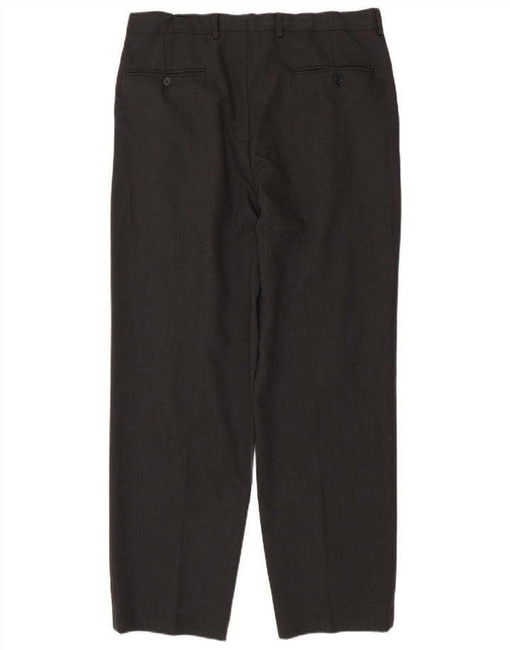 Calça masculina Ferre Pegged Suit W34 L31 preta