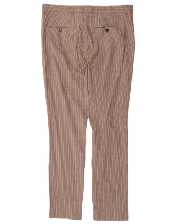 Calça Chino Masculina Slim Jack & Jones IT 52 XL W36 L31 Cinza Listrado