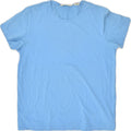 EDDIE BAUER Womens T-Shirt Top UK 14 Medium Blue Cotton | Vintage Eddie Bauer | Thrift | Second-Hand Eddie Bauer | Used Clothing | Messina Hembry 