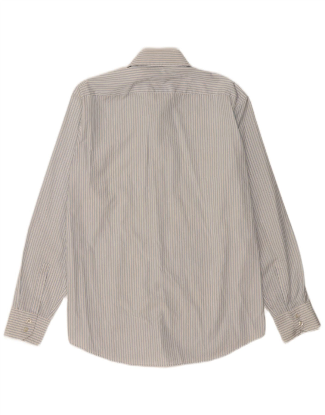 Hugo Boss Mens Regular Fit Shirt Size 41 16 Large Blue Striped