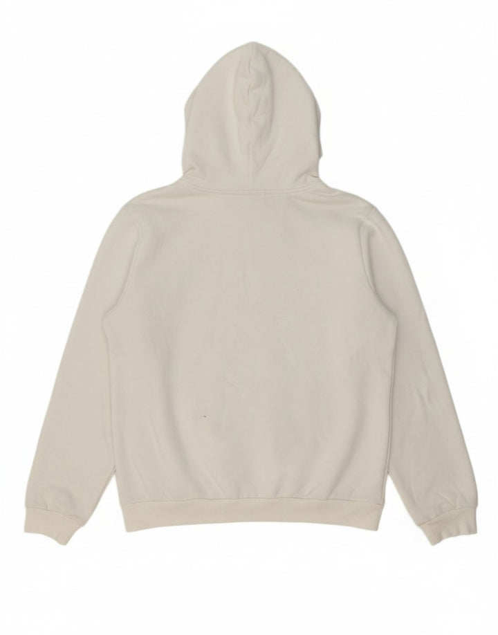 Jumper com capuz gráfico PUMA Boys 15-16 anos algodão branco