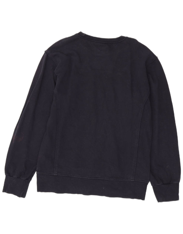 Rifle Herre Grafisk Sweatshirt Jumper XL Navy Blue