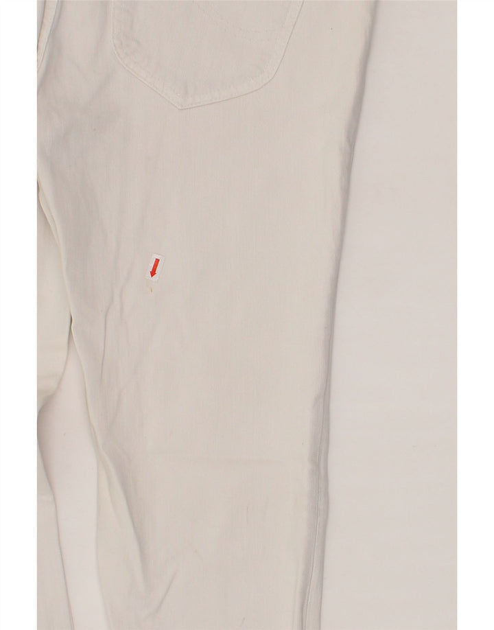 LEE Womens Slim Jeans W32 L31 White Vintage Lee and Second-Hand Lee from Messina Hembry 