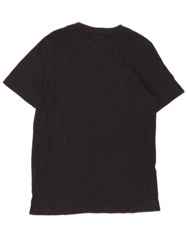 Champion Camiseta gráfica para hombre Top Medium Black Cotton