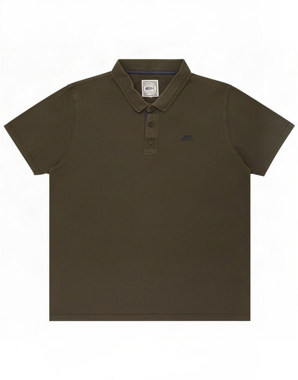 Tricou polo pentru bărbați Weird Fish 2XL, bumbac verde