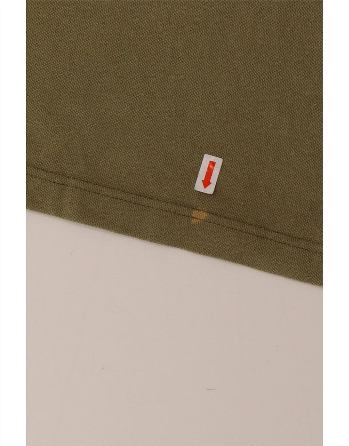 FRED PERRY Boys Polo Shirt 15-16 Years 2XL Khaki