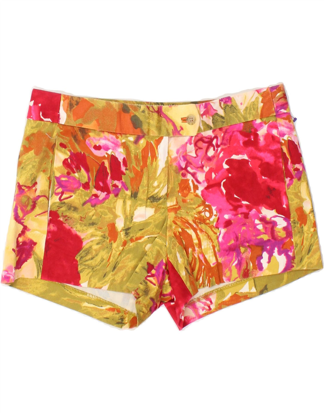 J. CREW Womens Chino Shorts US 4 Small W32 Multicoloured Tie Dye Cotton Vintage J. Crew and Second-Hand J. Crew from Messina Hembry 