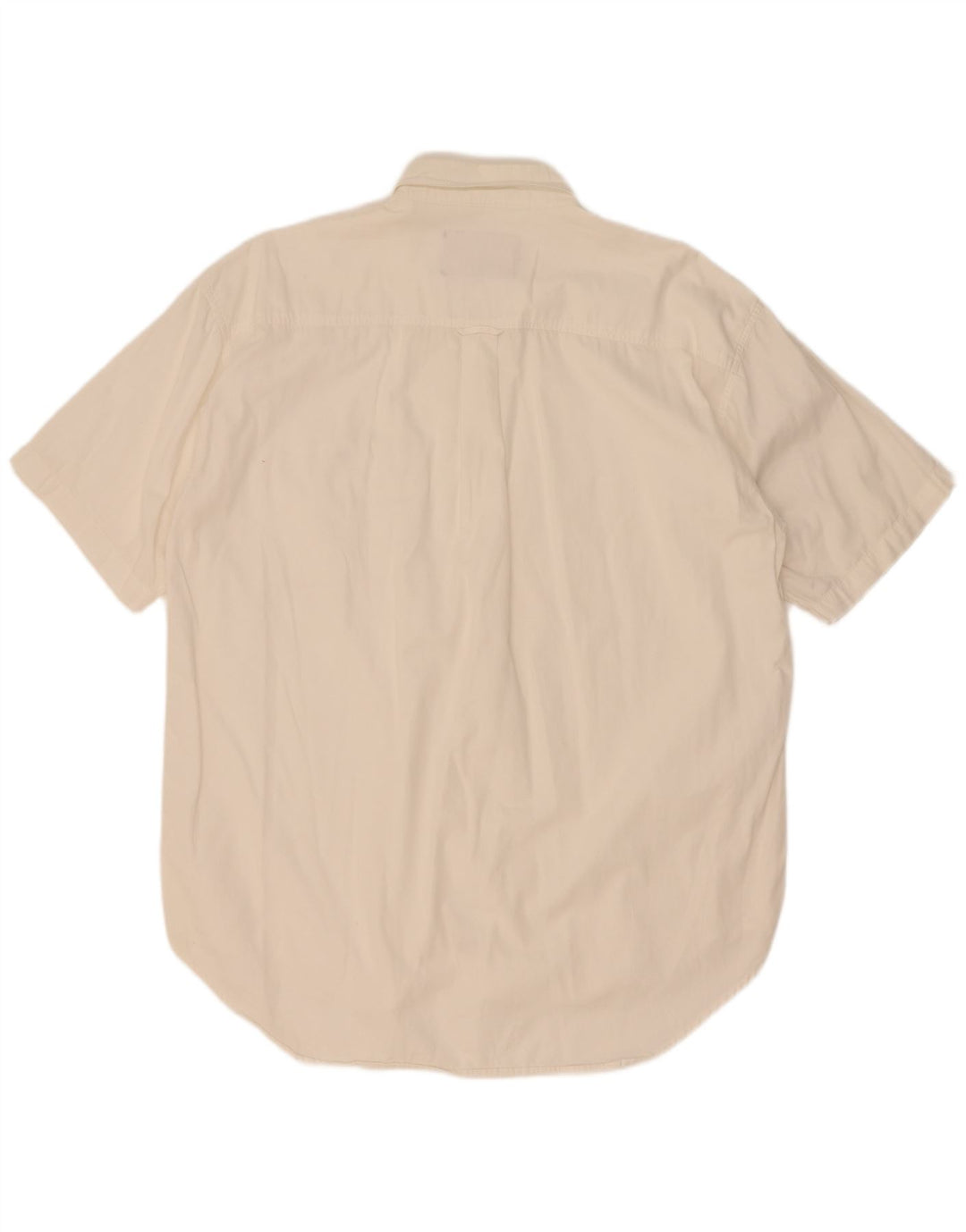 Marlboro Classics Mens Short Sleeve Shirt XL White Cotton