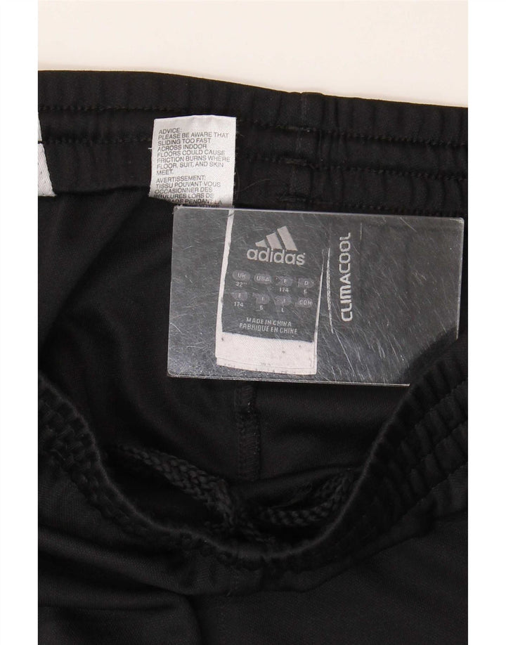 Pantaloni da tuta Adidas Climacool da uomo medio poliestere nero