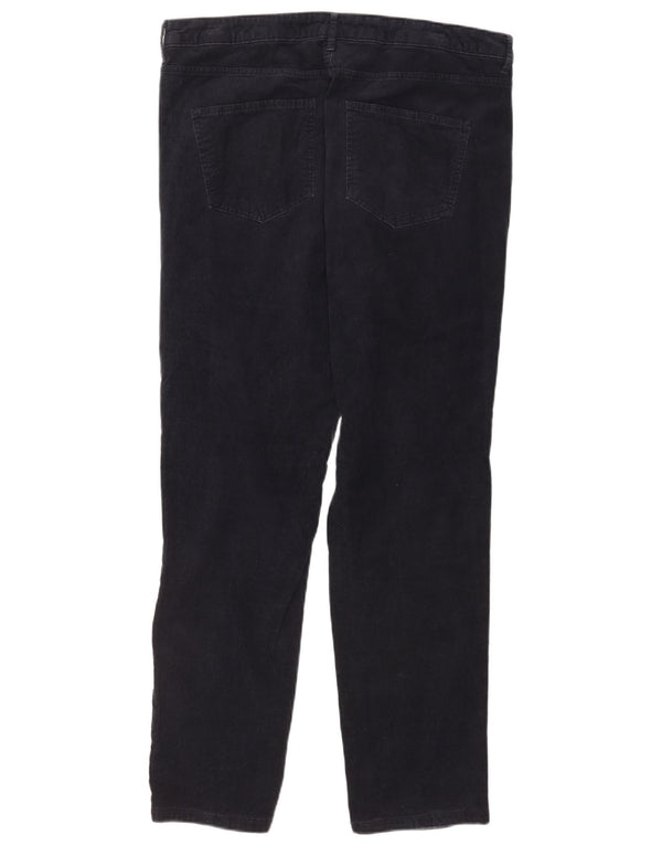 Spodnie sztruksowe Marks & Spencer Damskie UK 18 XL W36 L29 Granatowe