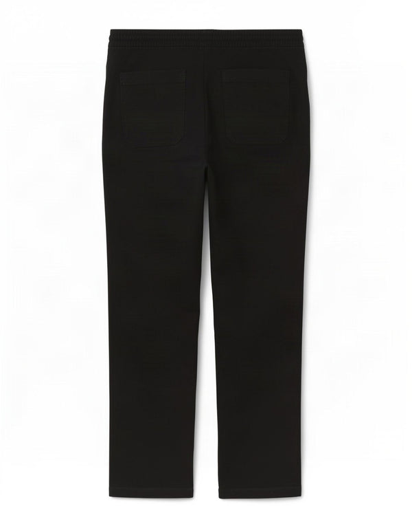 Pantaloni chino dritti da uomo Marks & Spencer W36 L29 cotone nero