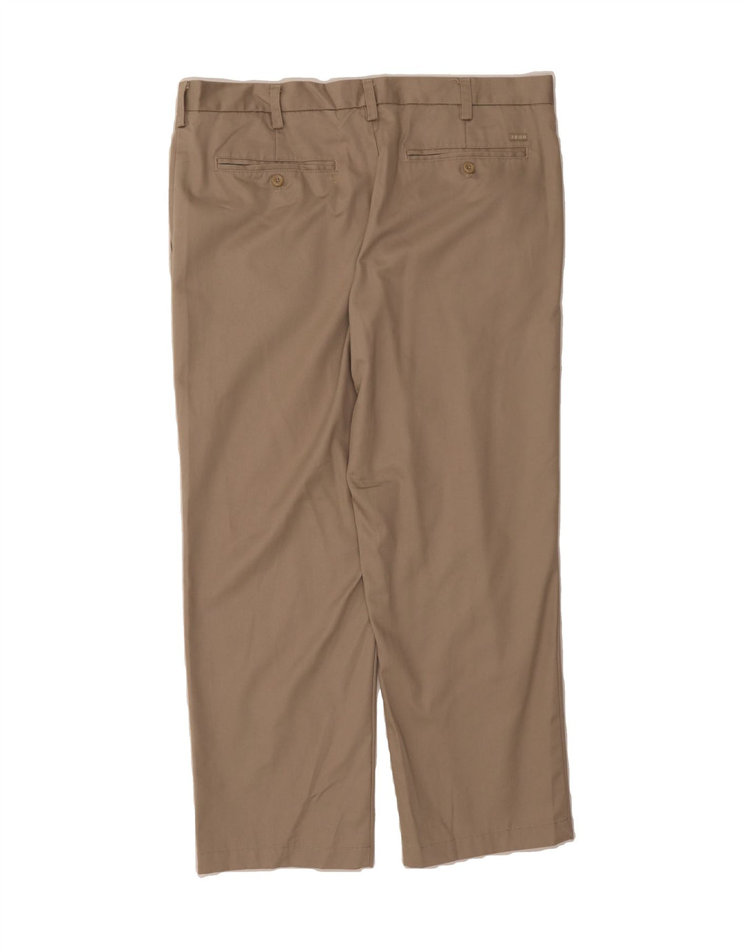 IZOD Mens Straight Chino Trousers W38 L29  Brown Cotton Vintage Izod and Second-Hand Izod from Messina Hembry 