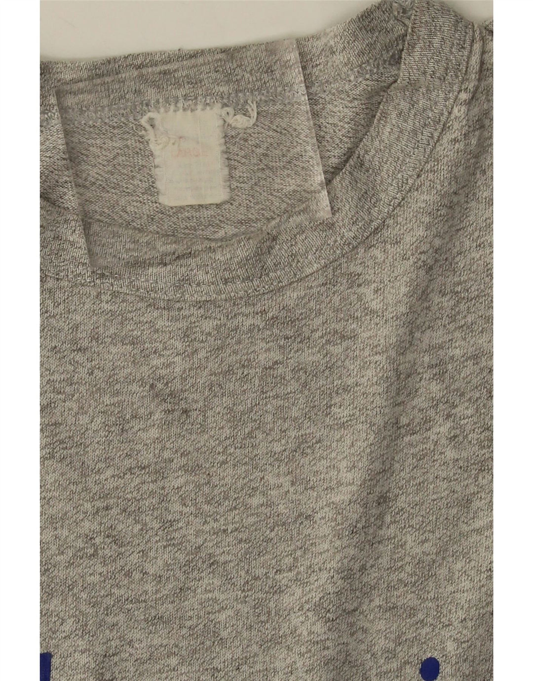 Champion Herre Grafisk T-Shirt Top Stor Grå Flecked
