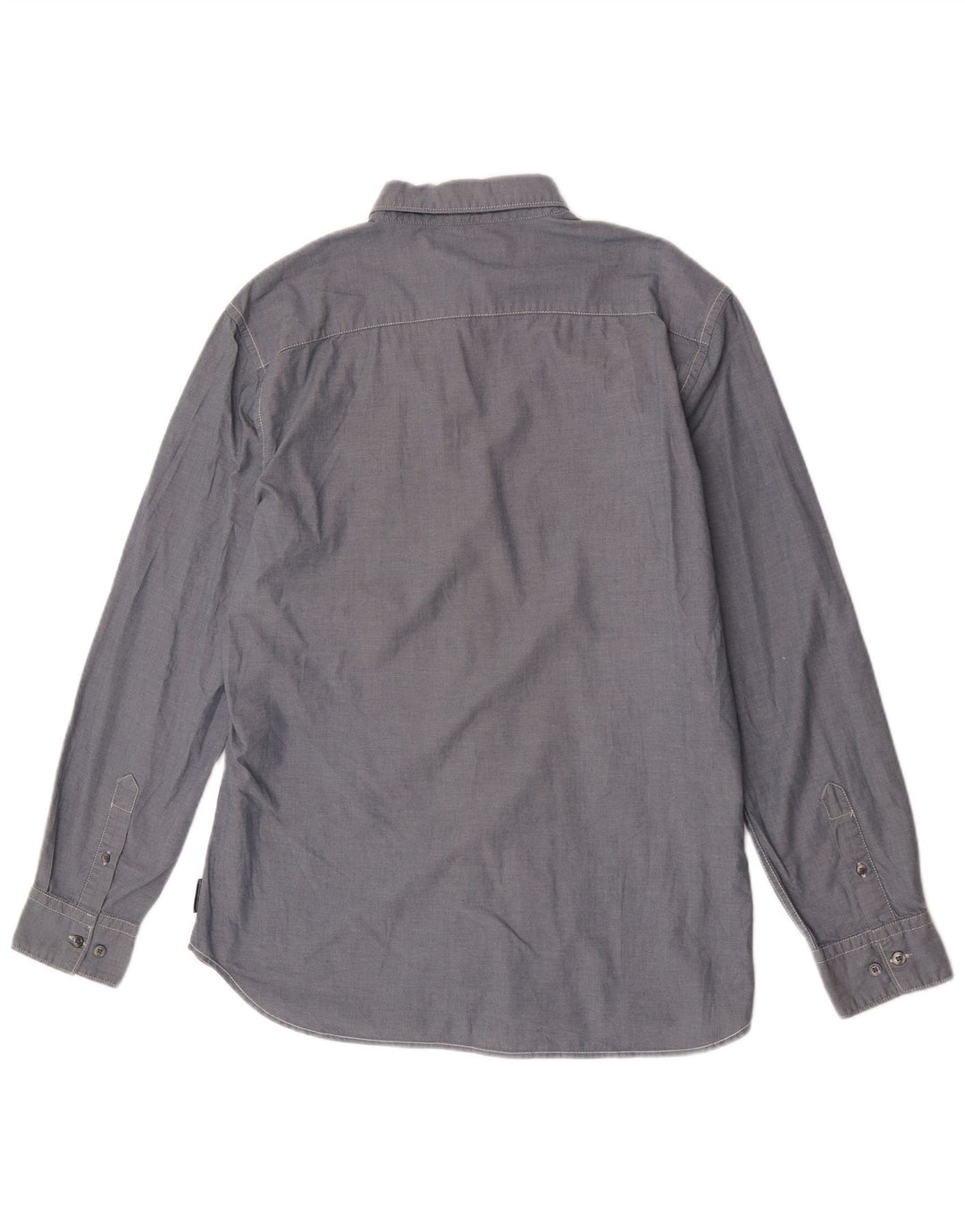 French Connection Chemise Homme Large Bleu Coton
