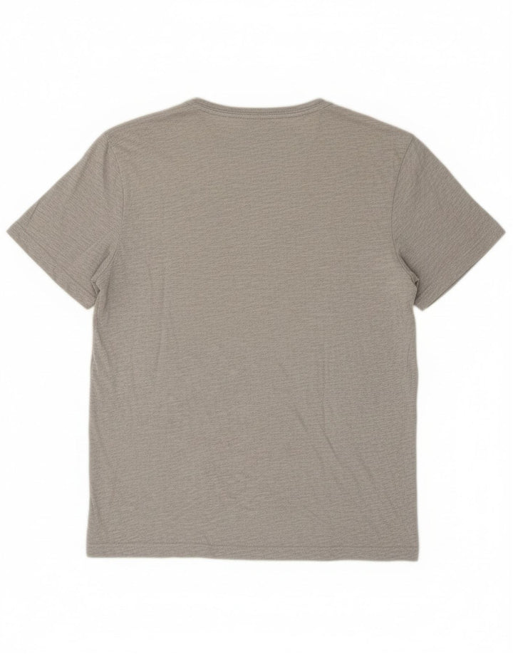 T-shirt da donna Chaps Top in cotone grigio medio