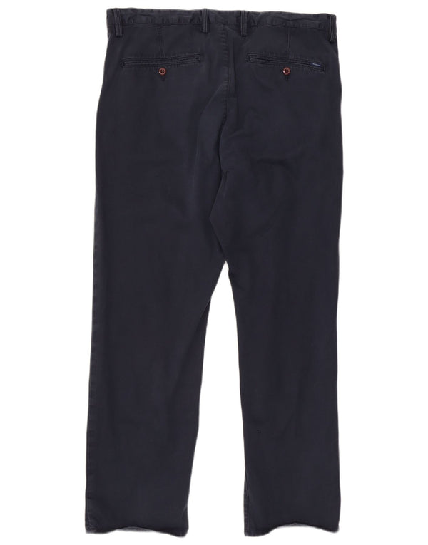 Gant gerade Chino-Hose für Herren, W38, L32, marineblaue Baumwolle
