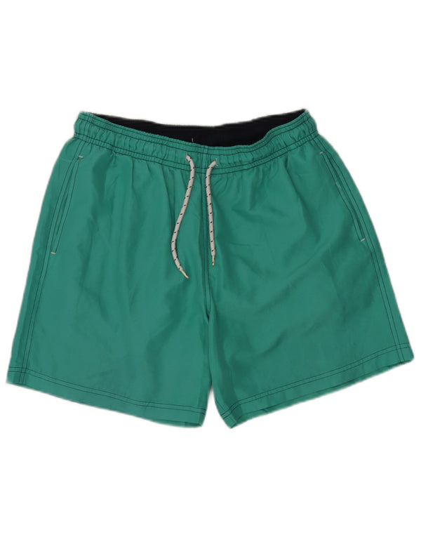 Marks & Spencer Herren Blue Harbor Badeshorts Mittelgrünes Polyester