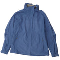 Mammut Veste de pluie à capuche pour femme UK 16 Large Bleu