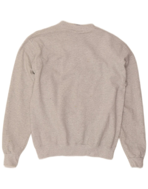 Felpa da uomo Champion in cotone grigio medio