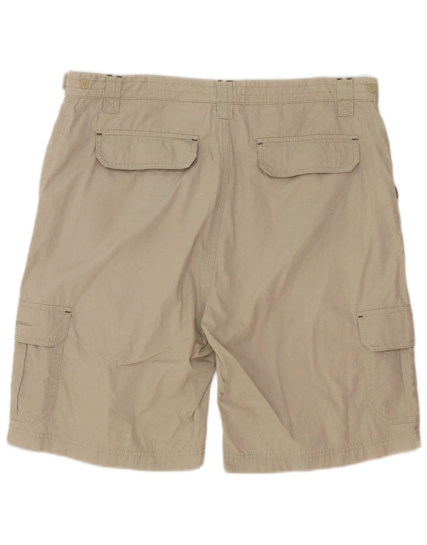 Champion Mens Cargo Shorts XL W38 Beige