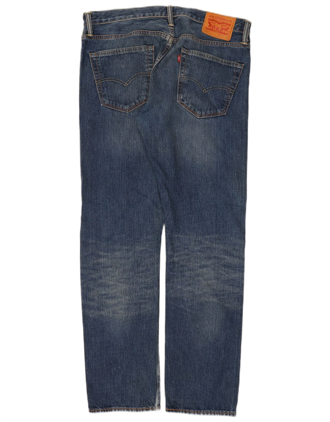 Levi's Mens 511 Slim Jeans W36 L32 Blue Cotton