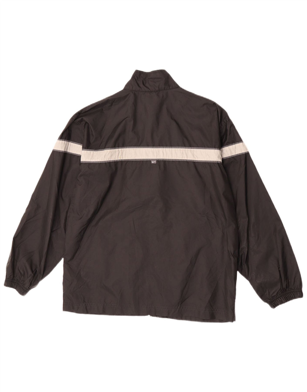 Nike Boys Rain Jacket 14-15 Years Large Black Colourblock Polyester