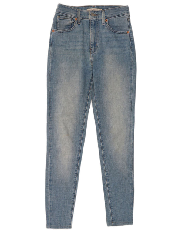 Женские джинсы суперскинни Levi's Mile High W25 L26, синие, хлопок