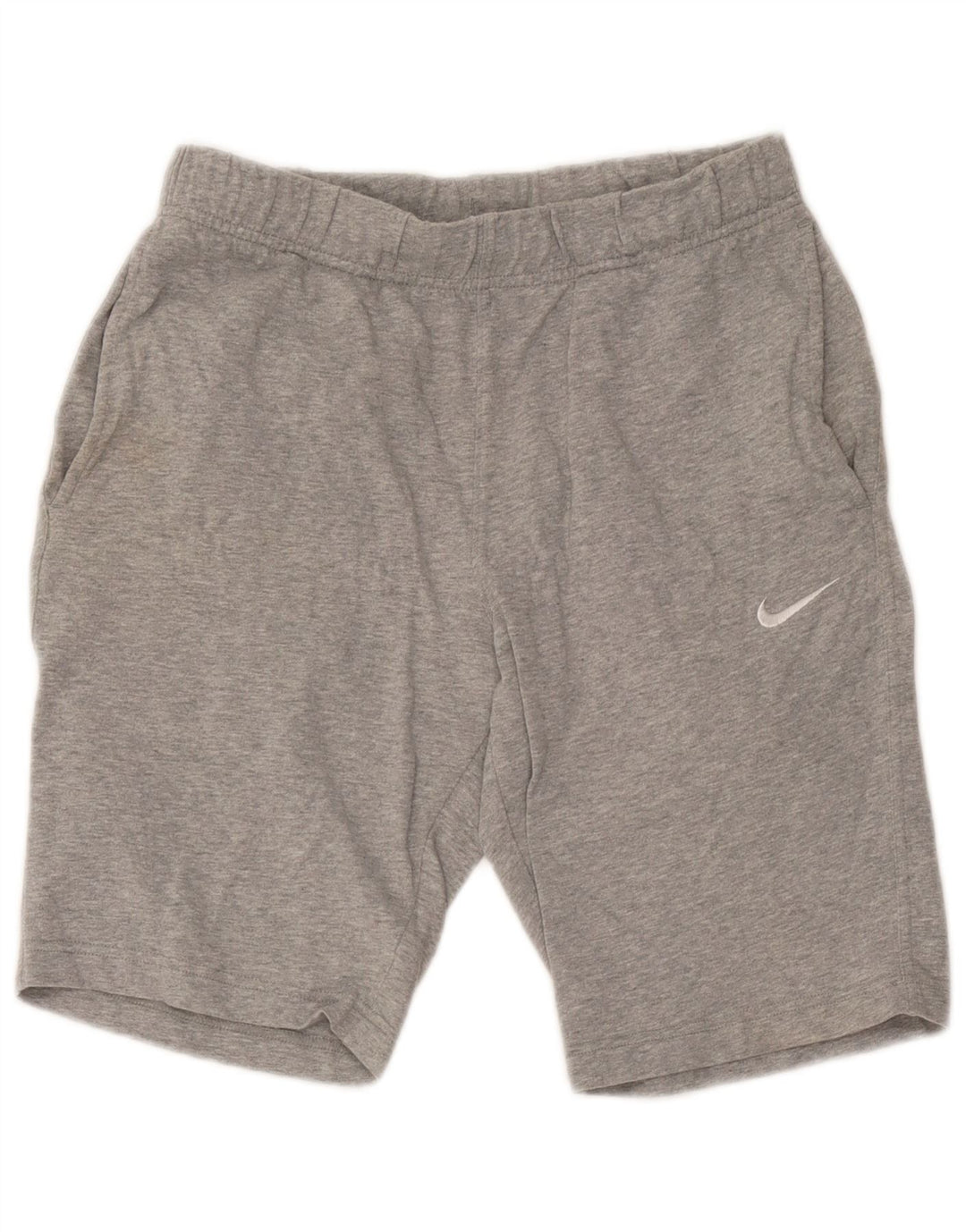 Nike Mens Casual Shorts Small Grey Flecked Cotton