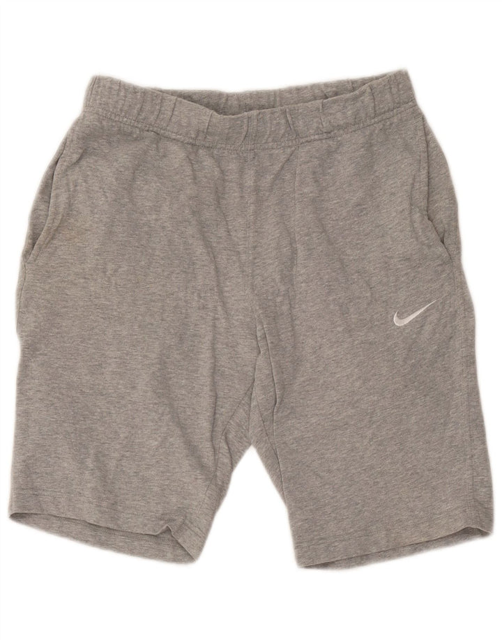 Nike Mens Casual Shorts Small Grey Flecked Cotton
