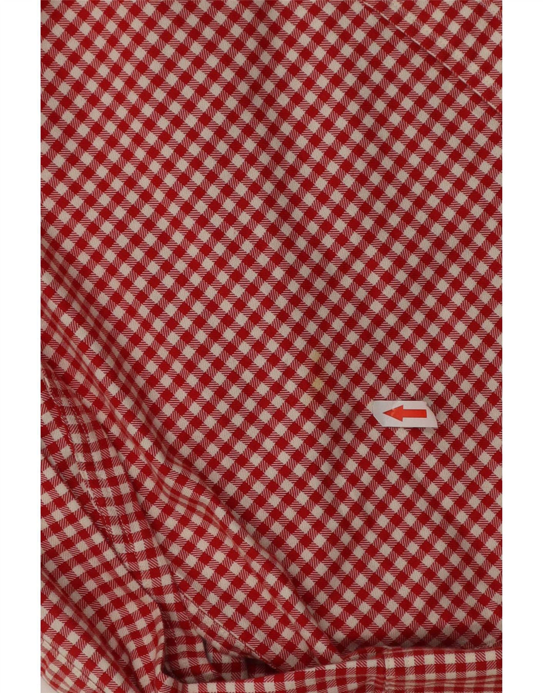 Abercrombie & Fitch Chemise homme en coton vichy rouge moyen