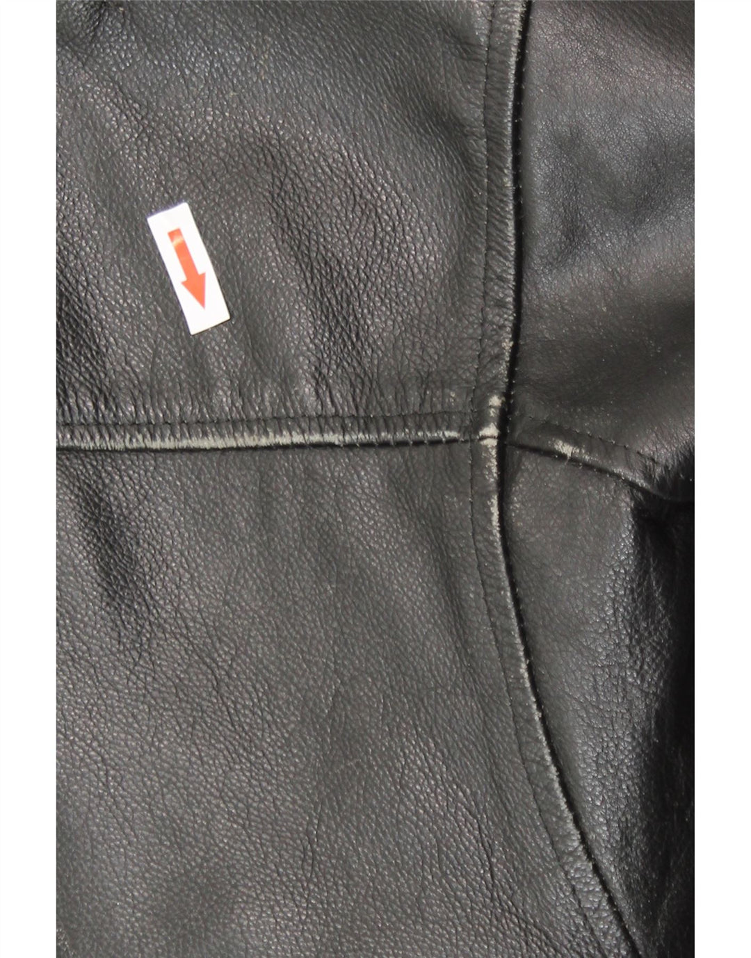veste en cuir bomber homme vintage IT 54 2XL cuir noir