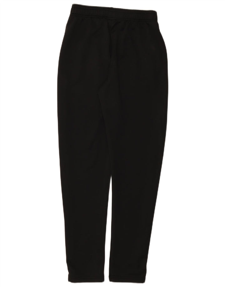 Adidas Boys Tracksuit Trousers 13-14 Years Black Polyester