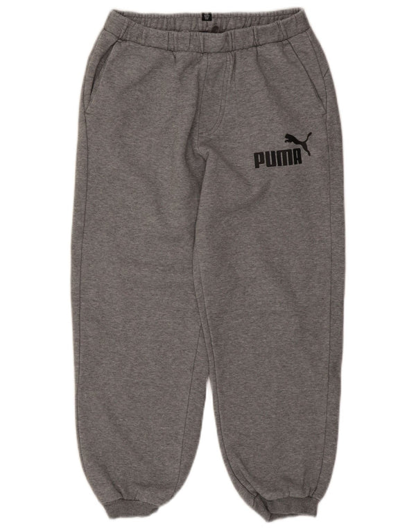 Pantaloni da tuta con grafica da ragazzo Puma Joggers 15-16 anni Grigi chiazzati