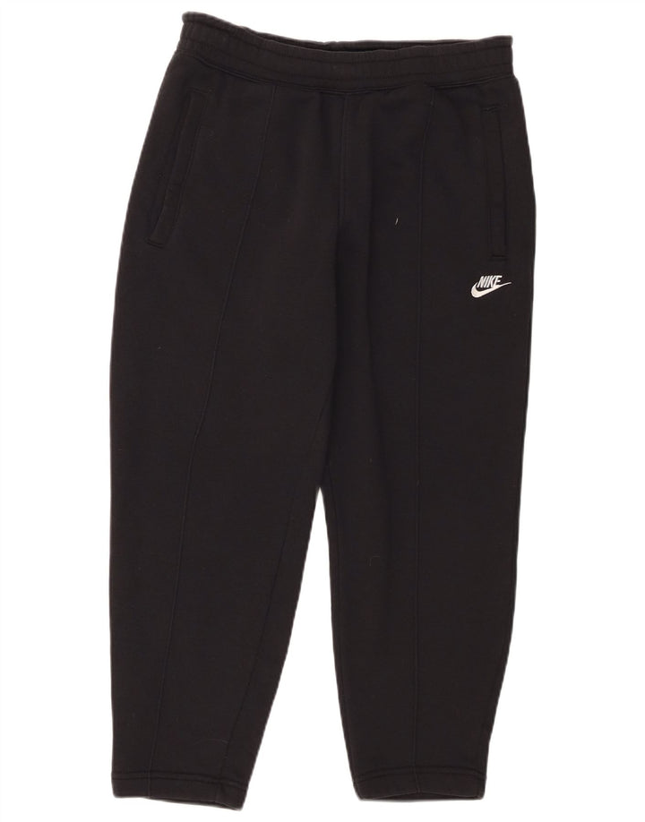 Nike Mens Tracksuit Trousers Medium Black Cotton