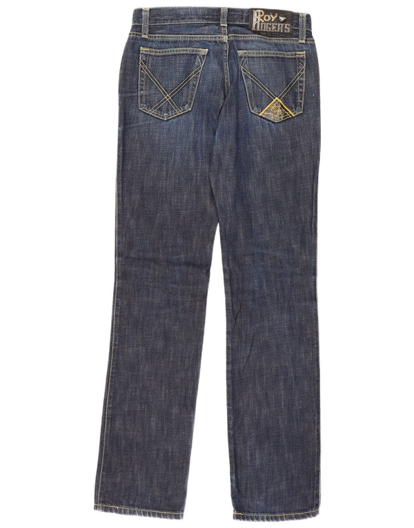 Blugi drepti pentru femei Roy Rogers W29 L31 Bumbac albastru
