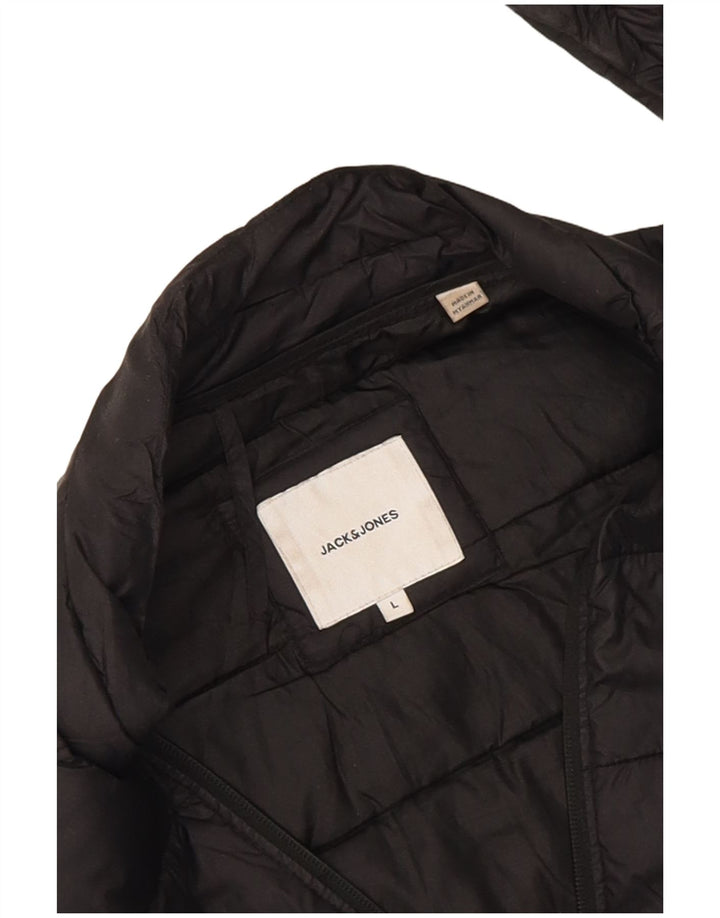 Jack & Jones Ανδρικό μπουφάν UK 40 Large Black