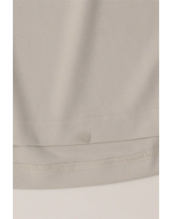 Tricou polo cu grafic pentru femei Adidas UK 14 Medium Gri Poliester