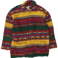 Akah Tex Herre Windbreaker Coat UK 39/40 Medium Flerfarvet Geometrisk