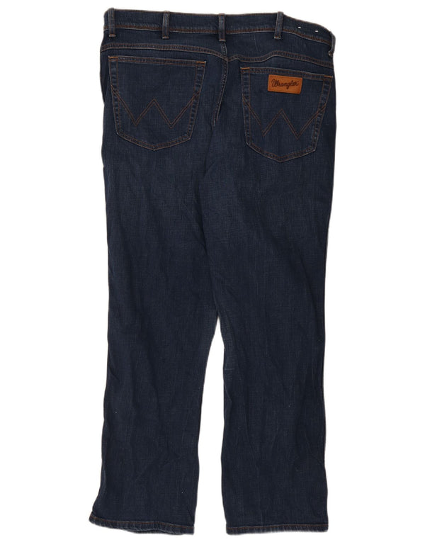 Мужские прямые джинсы Wrangler Texas W38 L30, синий хлопок
