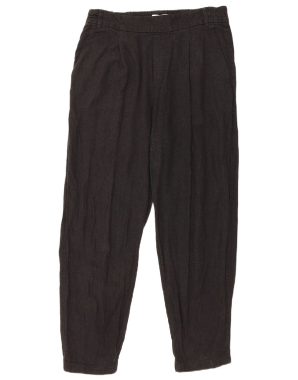 Женские зауженные брюки-чиносы Marks & Spencer UK 12 Medium W30 L26 Черные