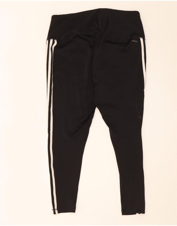 Adidas Γυναικεία κολάν Climalite Crop UK 20/22 XL Μαύρο Πολυεστέρας
