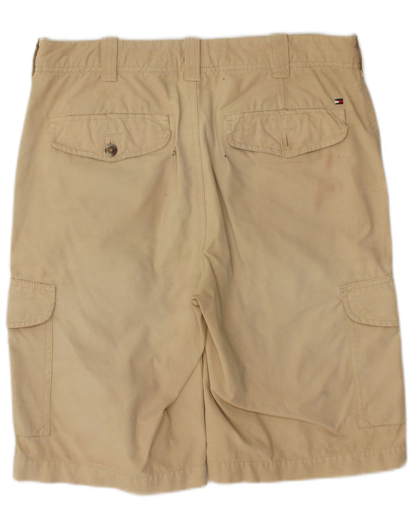 Tommy Hilfiger Herren Cargoshorts W30 Medium Khaki Baumwolle