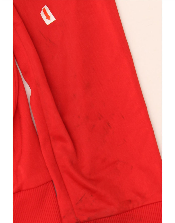 FILA Hombre Chándal Top Chaqueta Pequeña Rojo Colorblock Poliéster